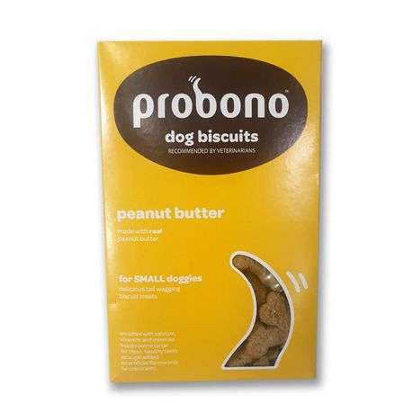 Probono Peanut Butter Dog Biscuits- Small