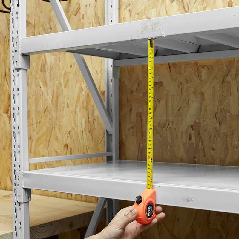 DEKTON HI VIS Orange Soft Grip Auto-Lock Tape Measure 5m x 19mm