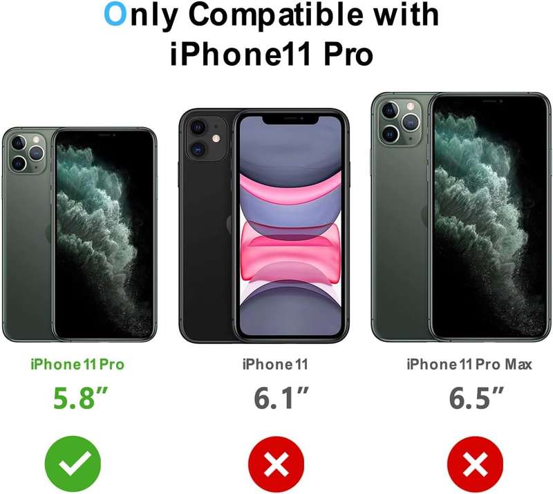 Atouchbo Clear Glitter Gel Cover IPH 11 Pro