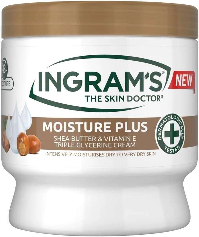 Ingram's Cream Moisture Plus Shea Butter & Vit.E 450ml