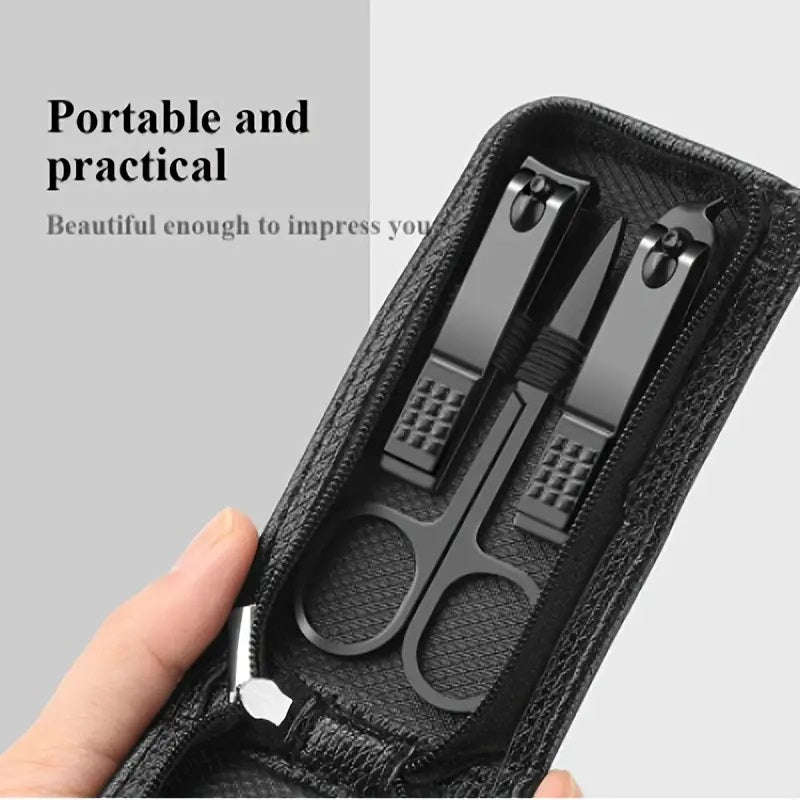 6 Piece Stainless Steel Nail Clipper Set