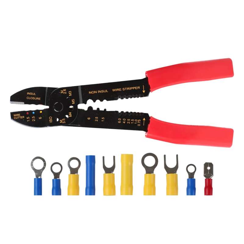 DEKTON 95PC Terminal Crimping Plier Set
