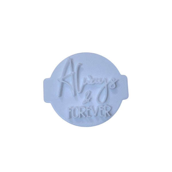 Hubbe Cookie Cutter - Always & Forever Embosser