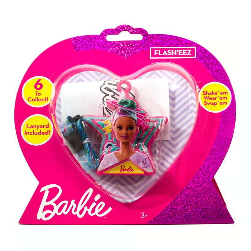Barbie Flash-eez Light Up Character With Lanyard Blind Box
