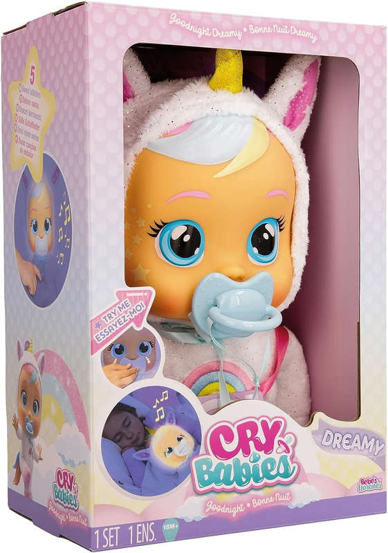 Cry Babies Goodnight Dreamy - Sleepy Time Baby Doll