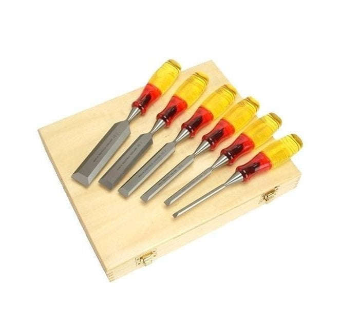 Irwin 6 Piece Steel Bevel Edge Chisel Set