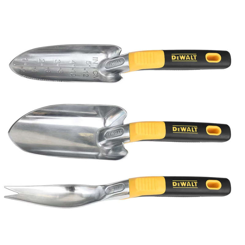 Dewalt Aluminium 3 Piece Garden Hand Tools