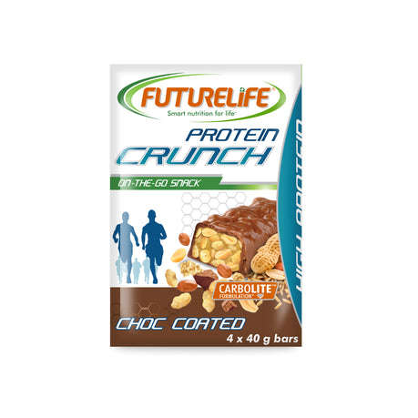 FutureLife Crunch Protein Bar Multi Pack Chocolate Coated - 4 x 40g
