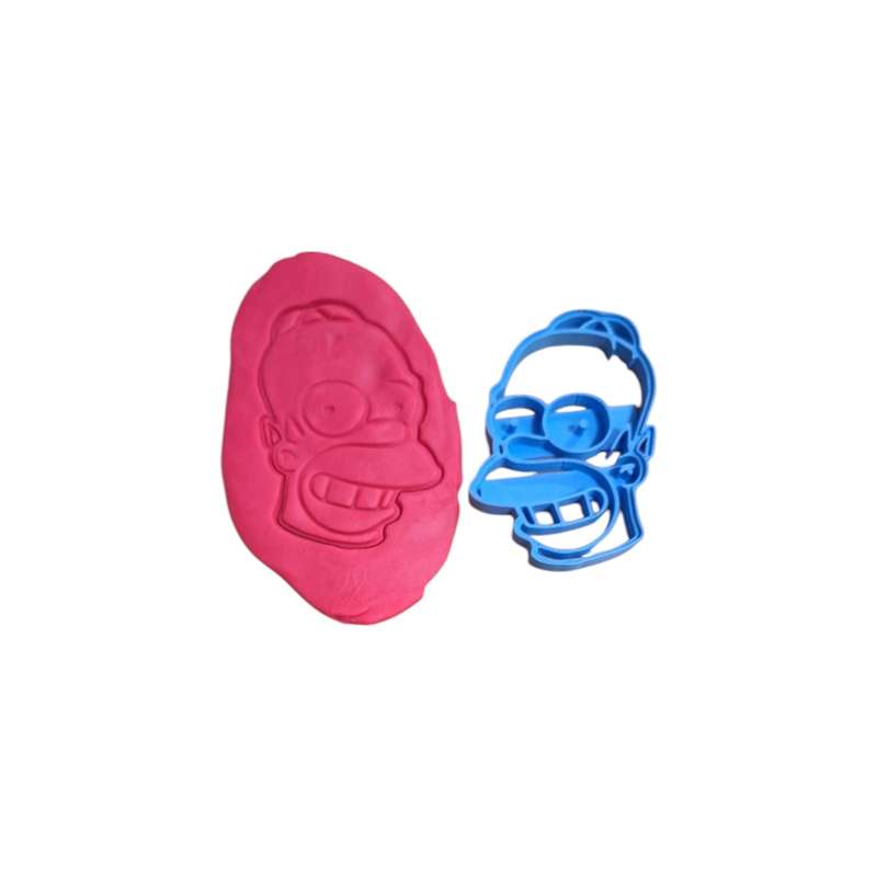 Hubbe Cookie Cutter - Homer Simpson