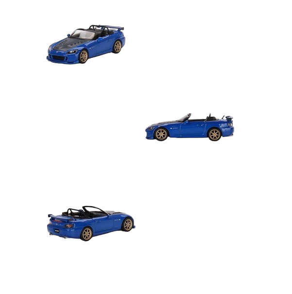 Honda S2000 (AP2) Bermuda Blue Pearl 1:64 Model