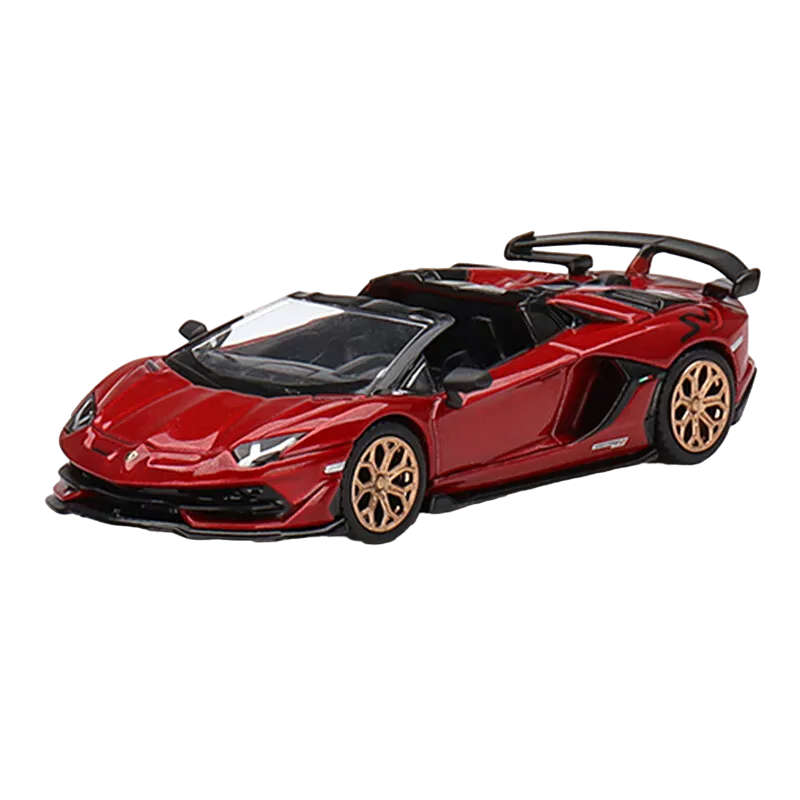 Lamborghini Aventador SVJ Roadster Rosso 1:64 Model
