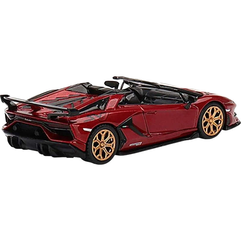 Lamborghini Aventador SVJ Roadster Rosso 1:64 Model