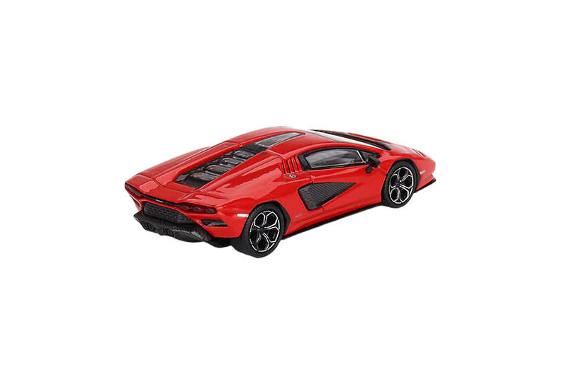Mini GT Lamborghini Countach LPI 800-4 Rosso Mars 1:64 Model