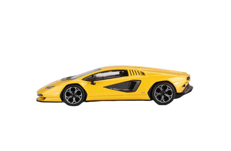 Mini GT Lamborghini Countach LPI 800-4 - New Giallo 1:64 Model