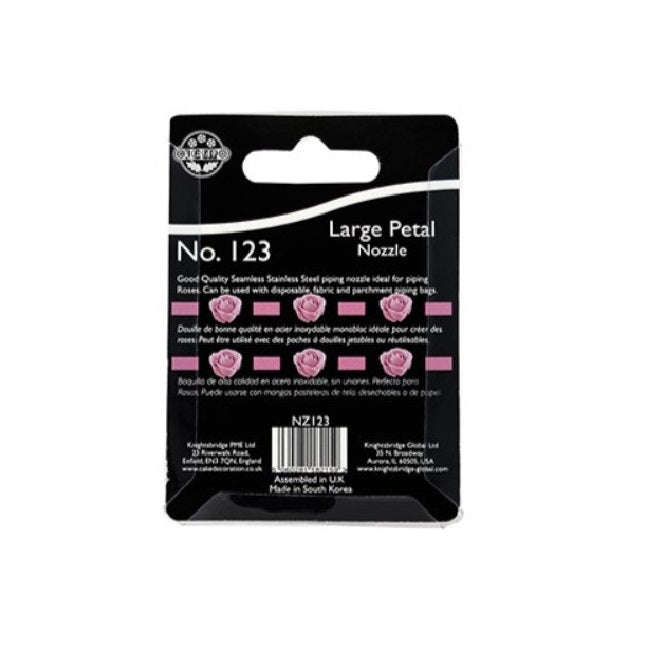 PME JEM Nozzle - Large Petal Ruffle 123