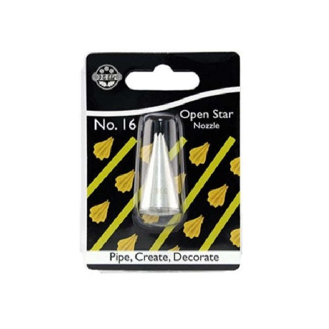 PME JEM Nozzle - Open Star Tip #16