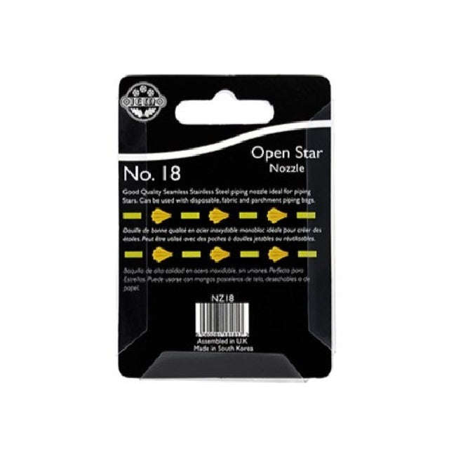 PME JEM Nozzle - Open Star 18