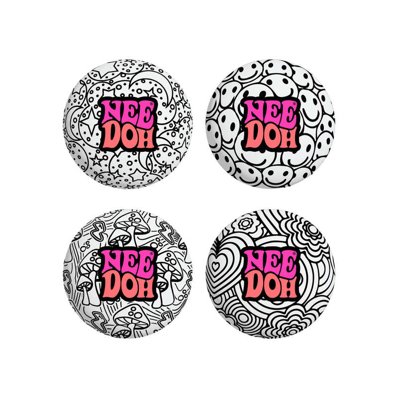 Schylling Nee-Doh Press-Doh Colour Assorted
