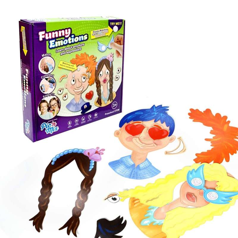 Pic N Mix Funny Emotions Educational Game