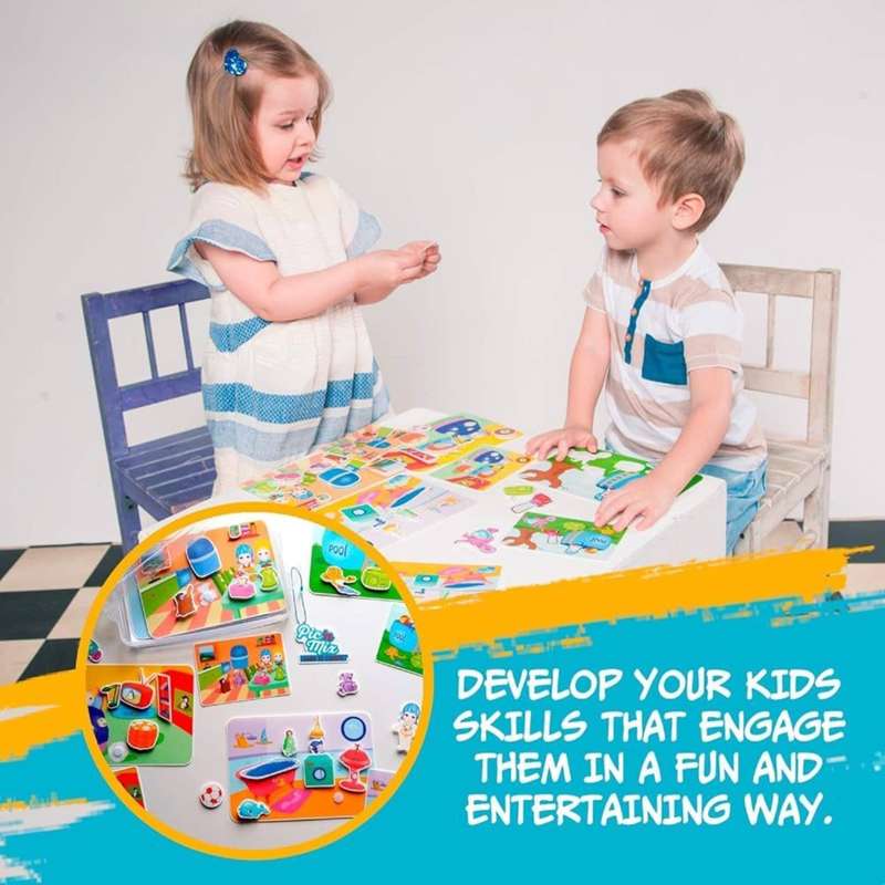 Pic N Mix Our House Educational Game