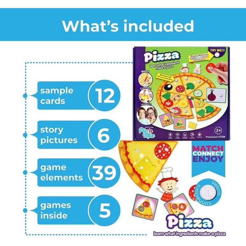 Pic N Mix Pizza Educational Game