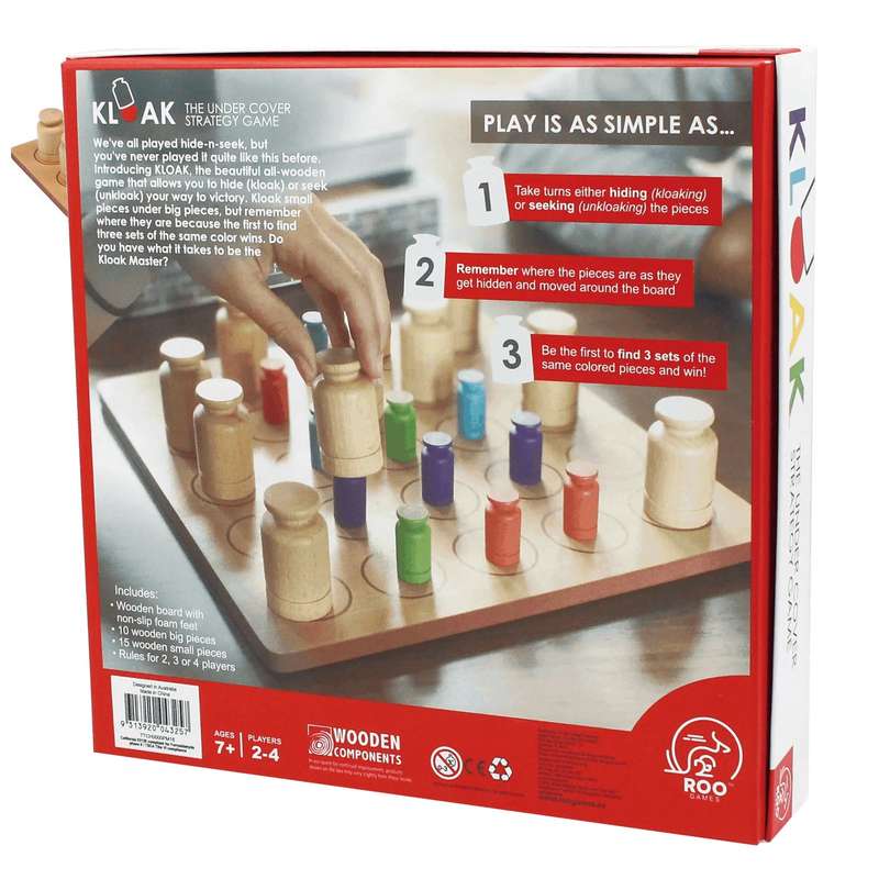 Roo Games - Kloak Strategic Board Game