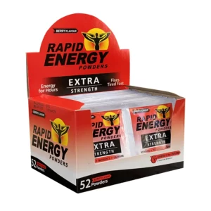 Rapid Energy Powders Extra Strength Berry 52's