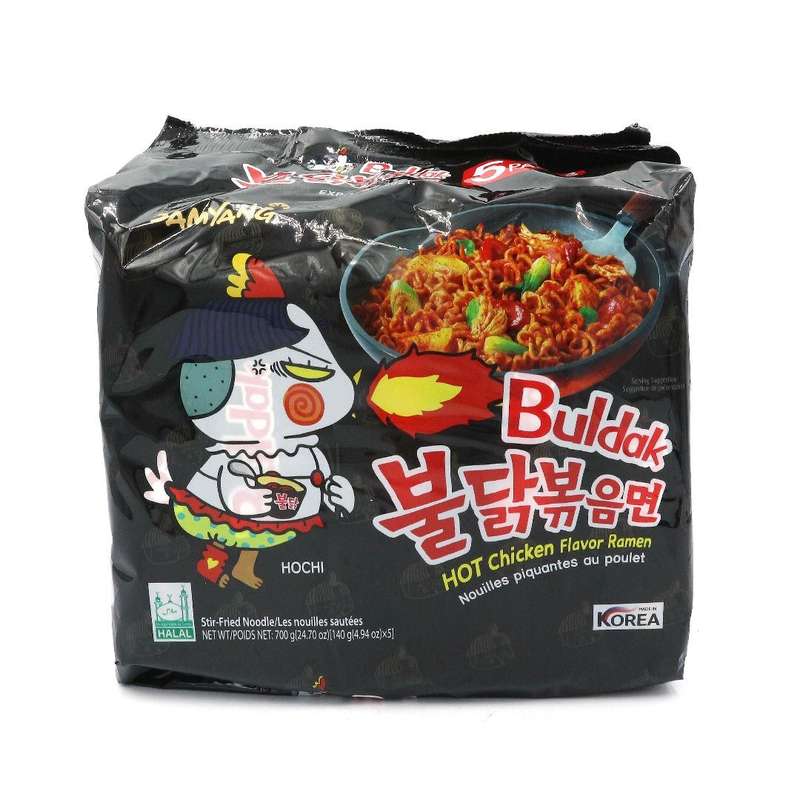 Samyang Buldak Spicy Chicken Noodles 5 Pack