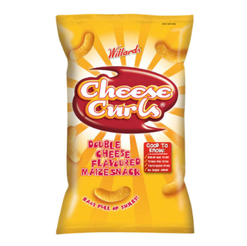 Willards Cheese Curls - 150g