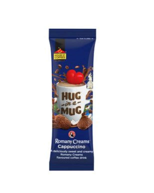 Hug In a Mug Romany Cream Cappuccino box of 8