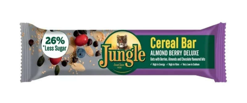 Jungle Cereal Bar Almond Berry Deluxe 40g