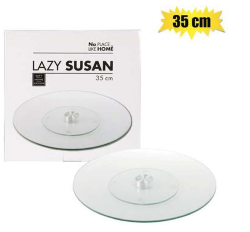 Lazy Susan - Glass 35cm