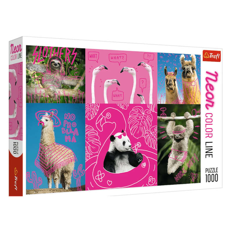 Trefl 1000 Crazy Animal Puzzle