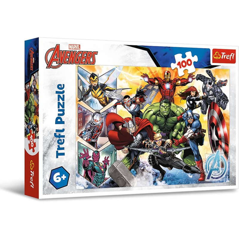 Trefl Power Of Avengers Puzzle 100 Piece