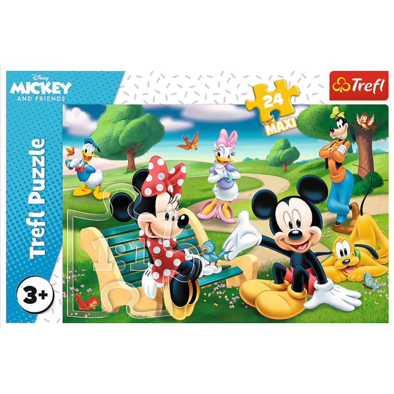 Trefl Maxi Disney Mickey Mouse Among Friends Puzzles 24 Piece