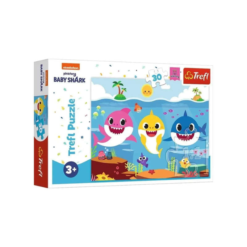 Trefl Underwater Sharks Puzzle 30 Piece