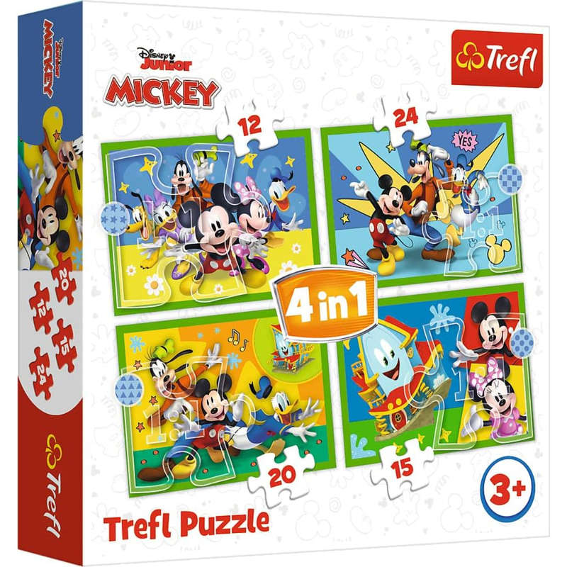 Trefl 4 In 1 Among Friends Puzzle