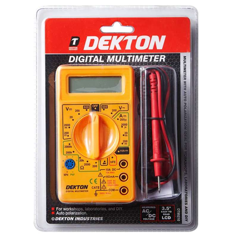 DEKTON Digital Multimeter