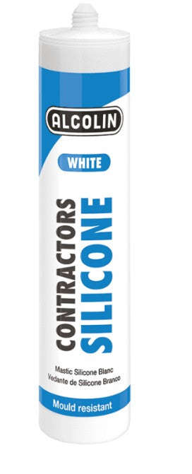Alcolin contractors silicone white 260ml