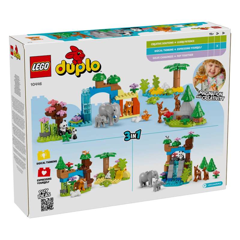 LEGO 10446 DUPLO 3in1 Wild Animal Families