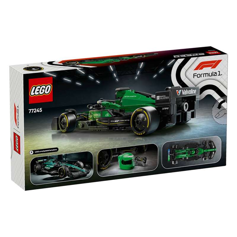 LEGO 77245 Speed Champions Aston Martin Aramco F1 AMR24 Race Car