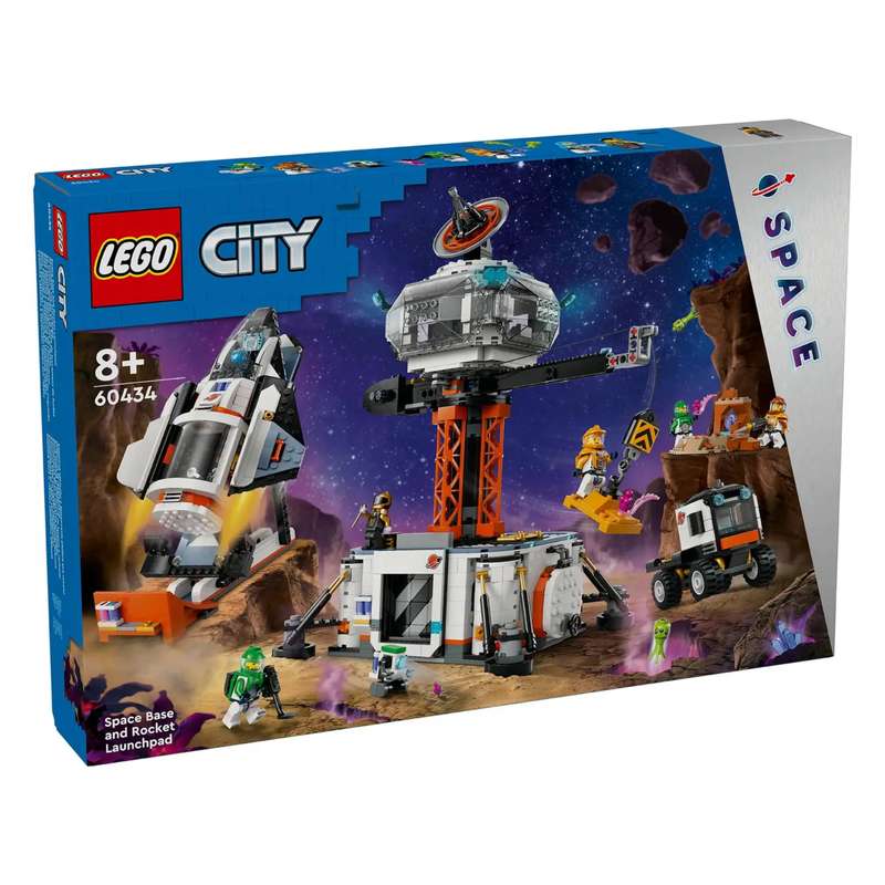 LEGO 60434 City Space Base and Rocket Launchpad