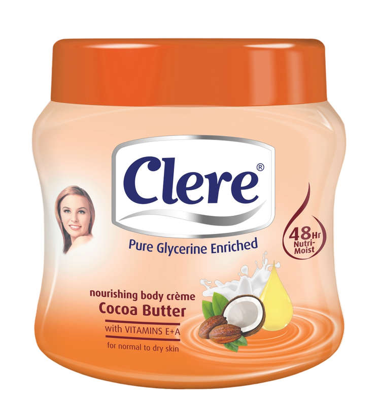 Clere Nourishing Cocoa Butter Body Crème 500ml