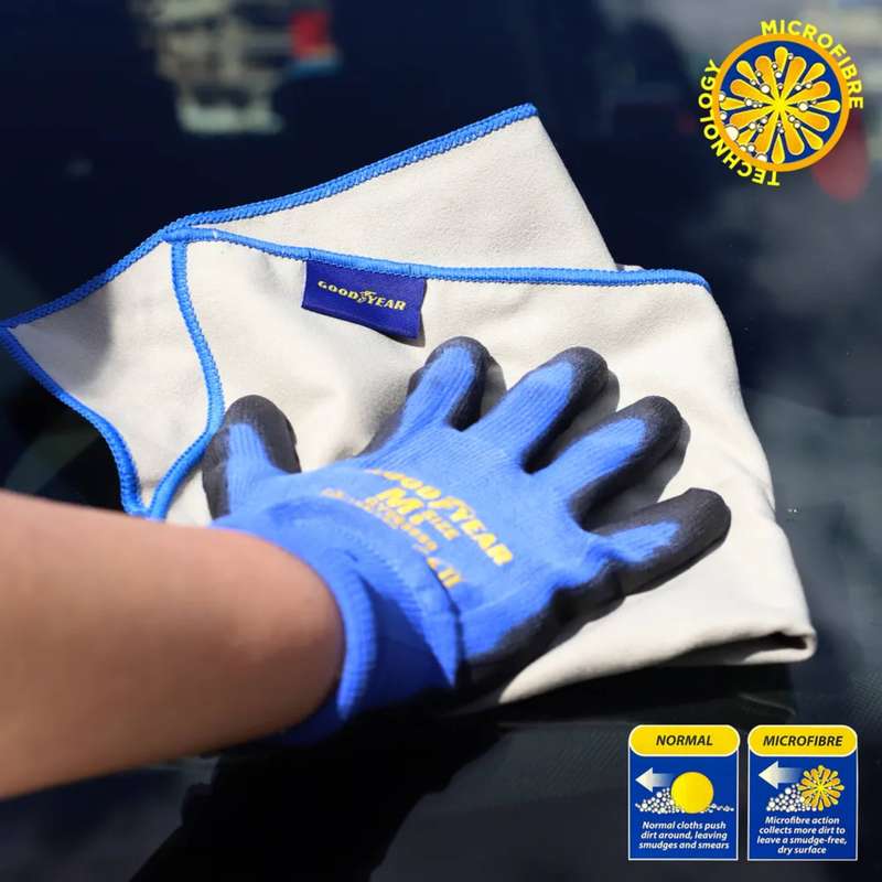 Goodyear Microfibre Window Cloth