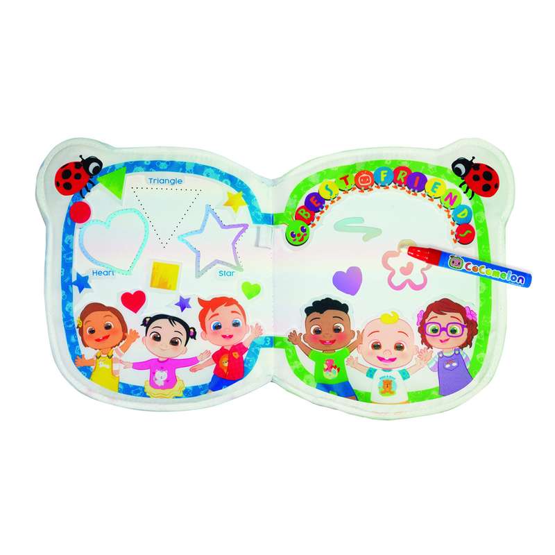 Cocomelon Water Scribble Me Travel Pillow Pal