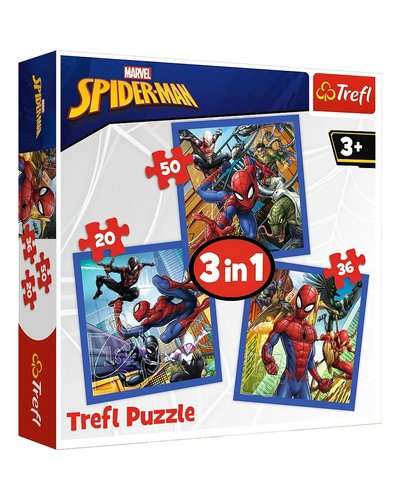 Trefl 3in1 Spider Force Puzzle