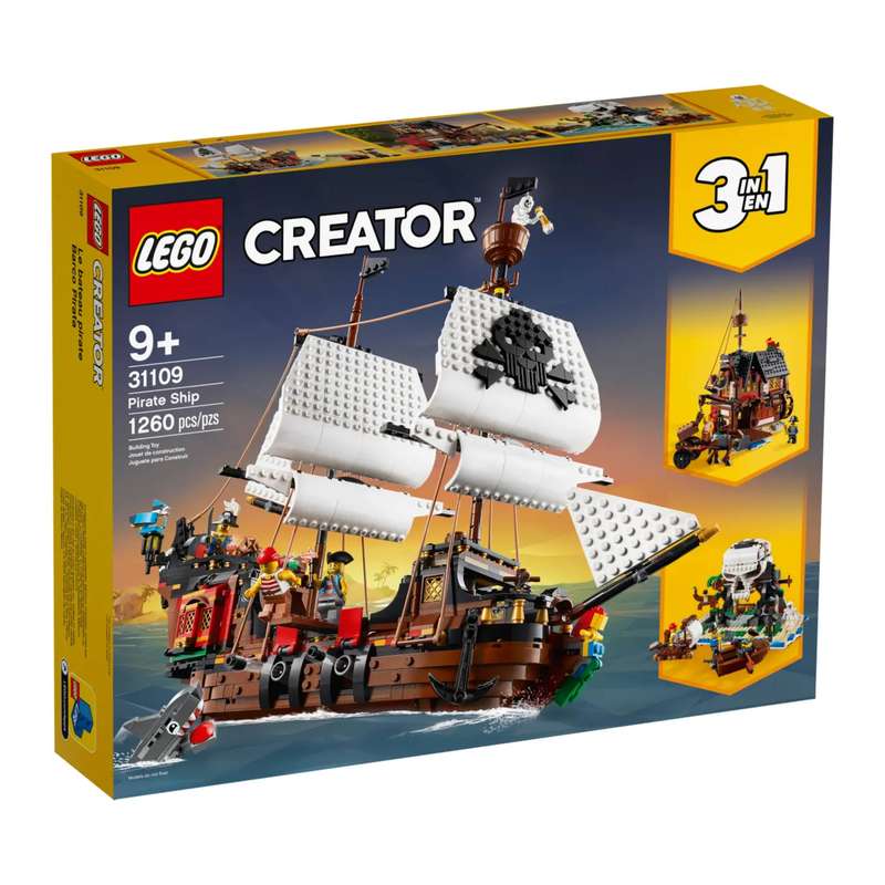 LEGO 31109 Creator 3-in-1 Pirate Ship