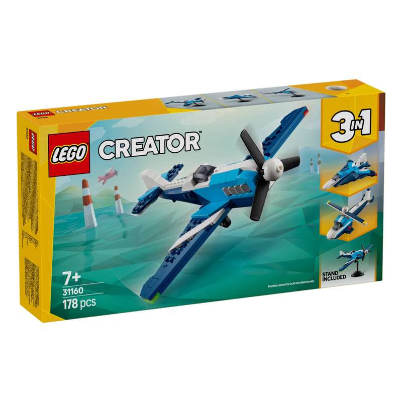 LEGO 31160 Creator 3-in-1 Aircraft: Race Plane