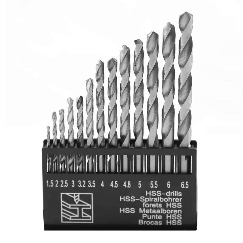 DEKTON 13PC HSS Drill Set Pro 1.5-6.5mm