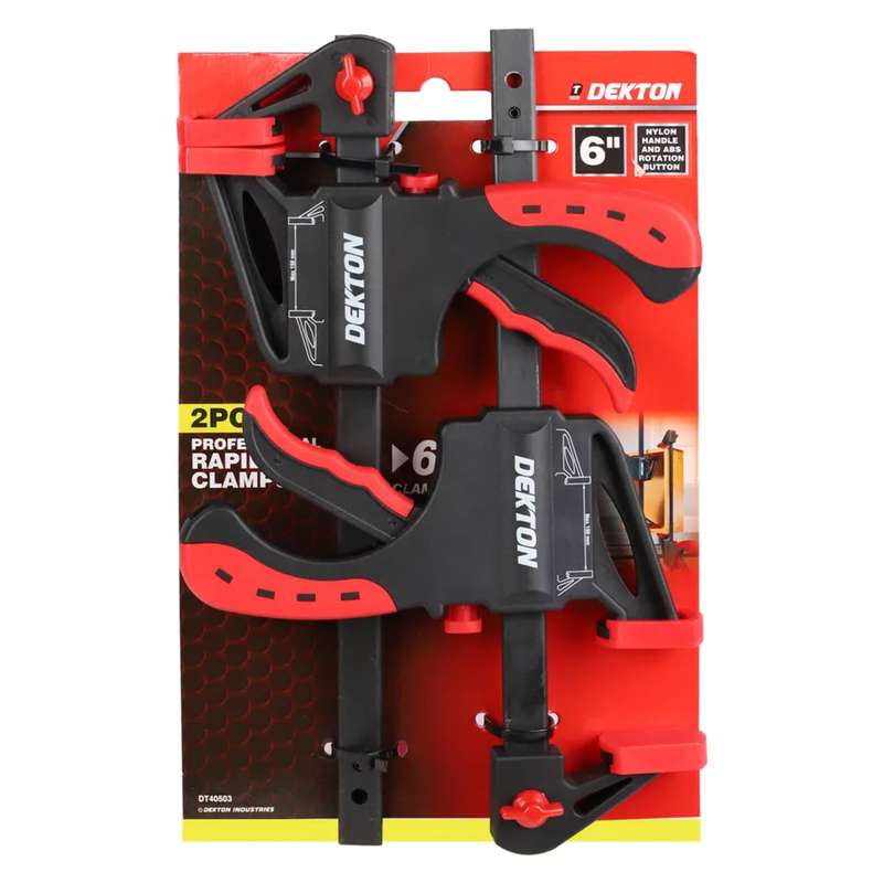 DEKTON 2PC 6" Clamp Set